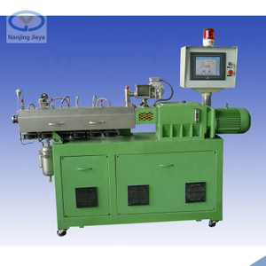 Twin Screw Plastic Compounding Lab Scale Extruder for Plastified Fluoroplastics Devolatilization