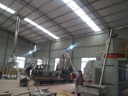 Wood Plastic Compounding Twin Screw Extruder